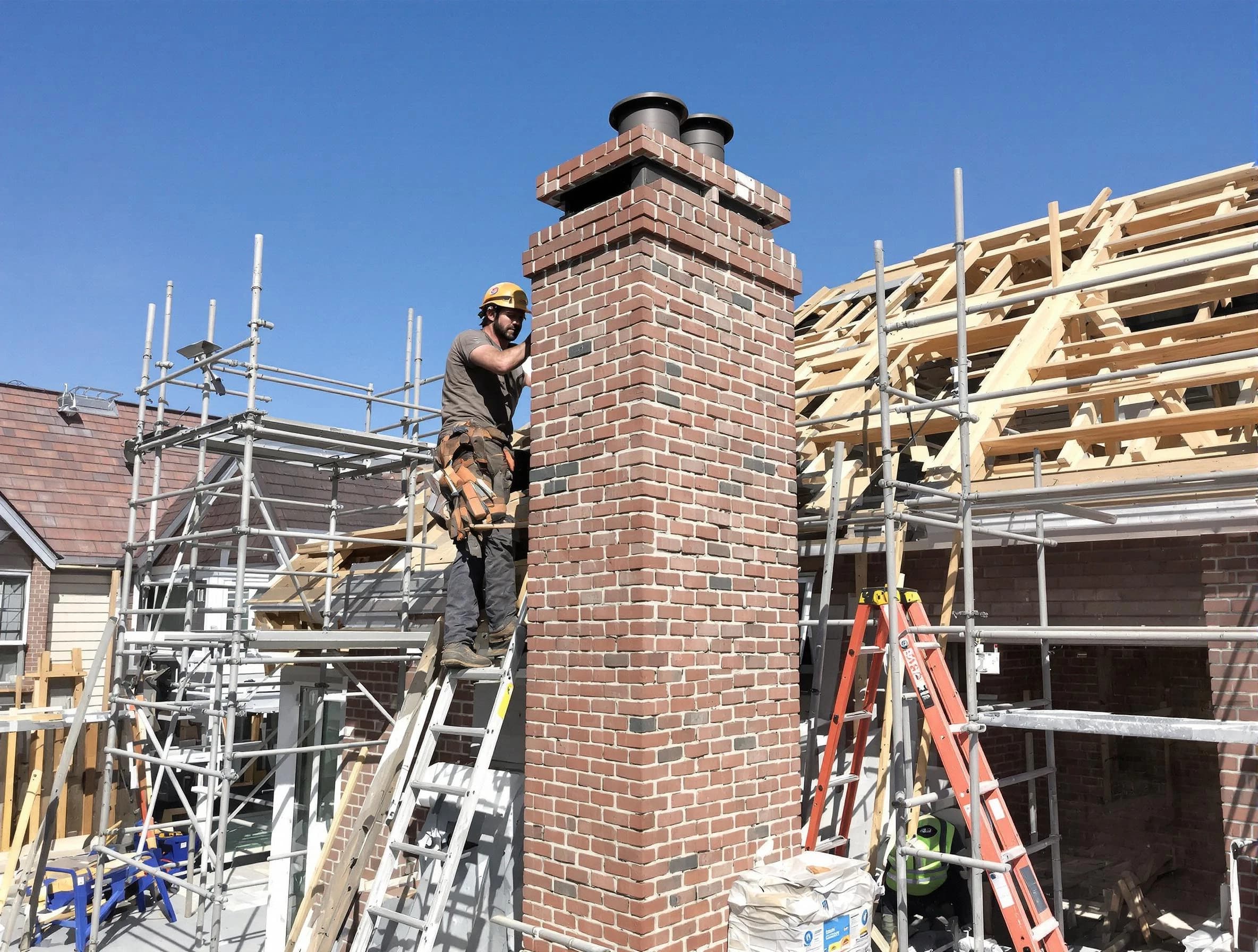 New chimney installation completed by Springfield Chimney Sweep in Springfield, TN