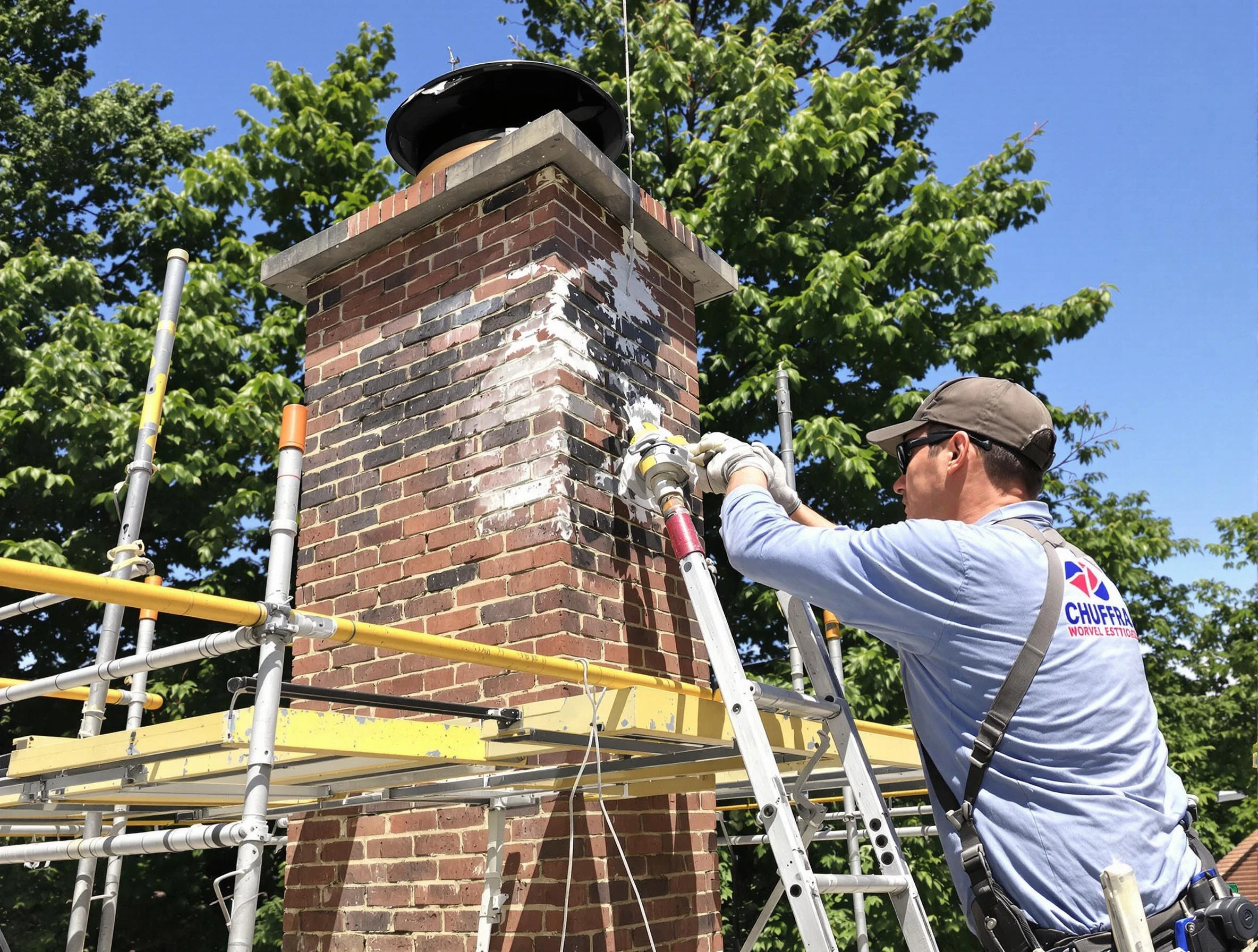 Structural chimney repair by Springfield Chimney Sweep in Springfield, TN